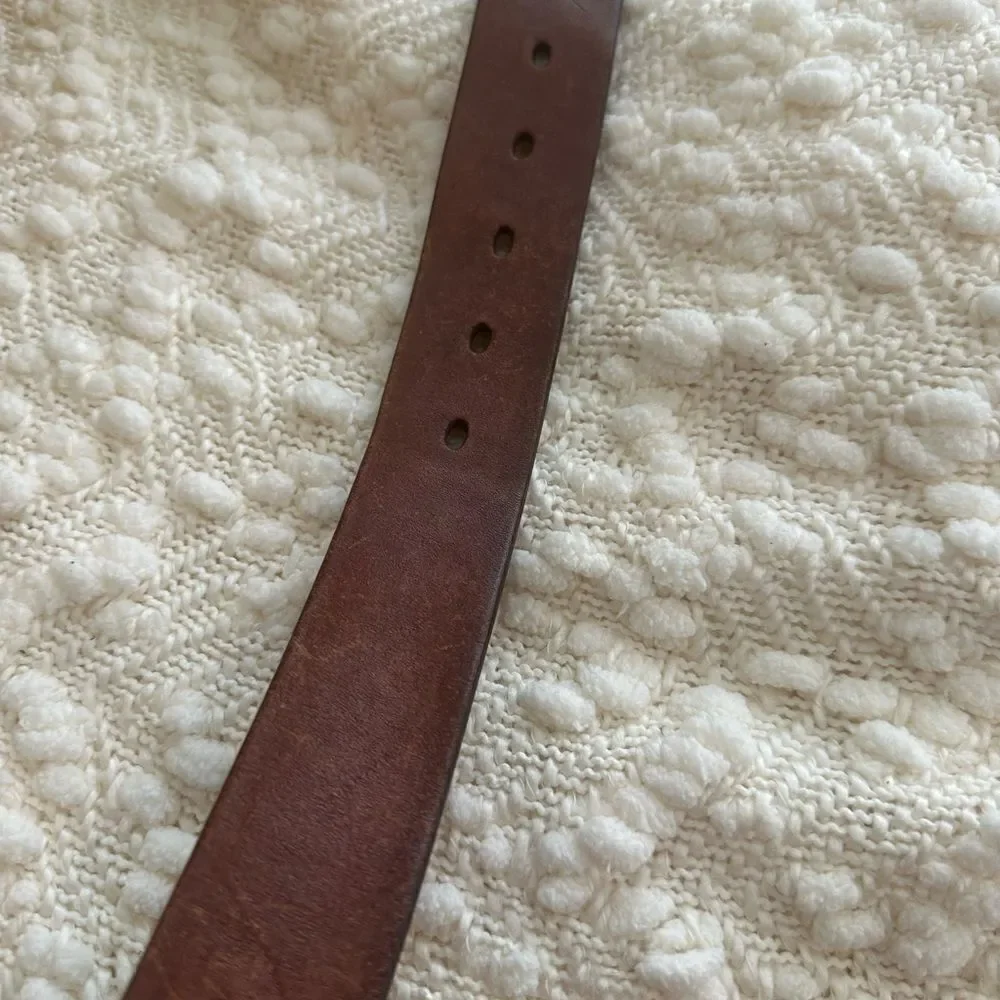 Timberland Brown Leather Men’s Belt 38